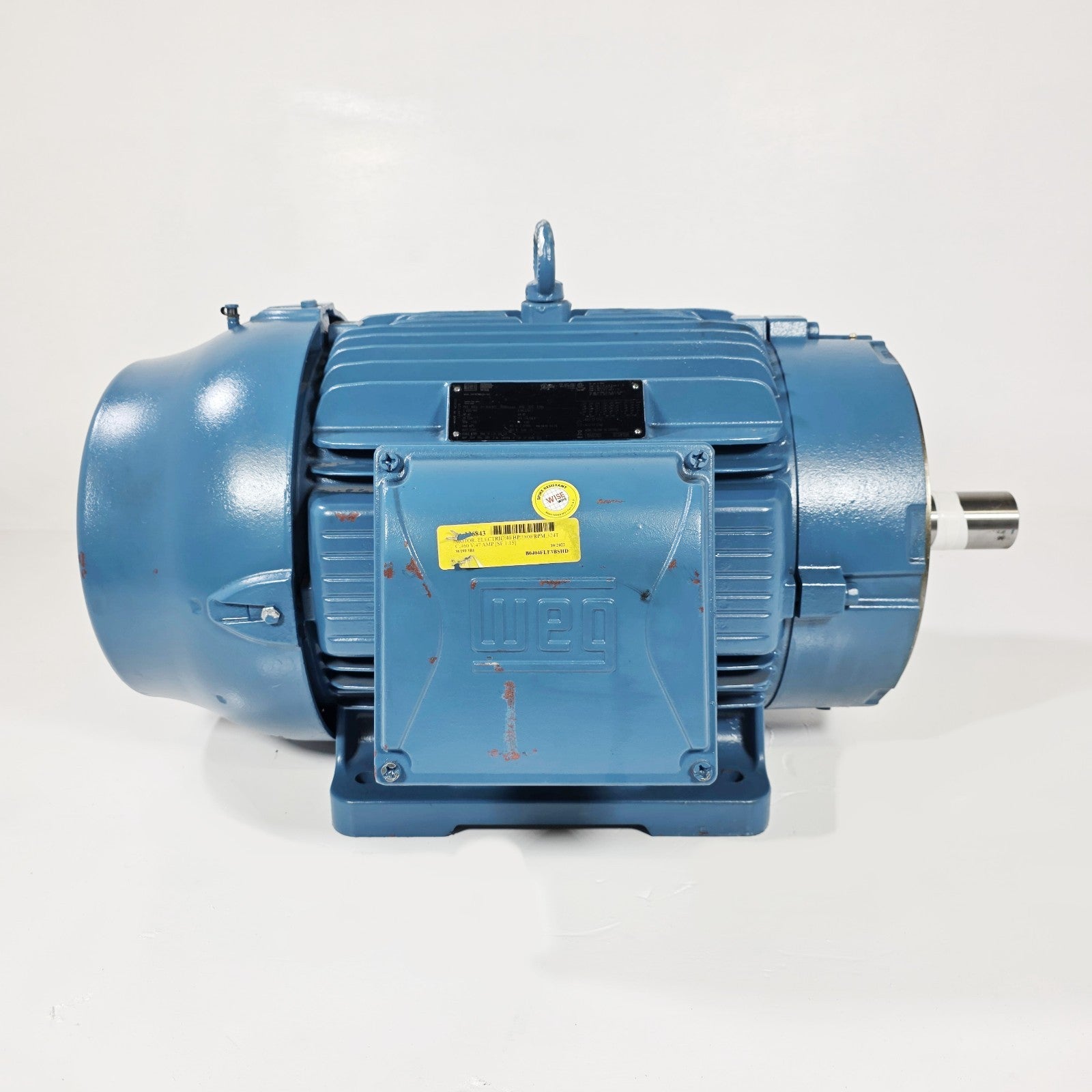 WEG W22 04018ET3E324TC-W22 Motor 40 HP, 230/460 V, 3 PH, TEFC, 1770 RPM