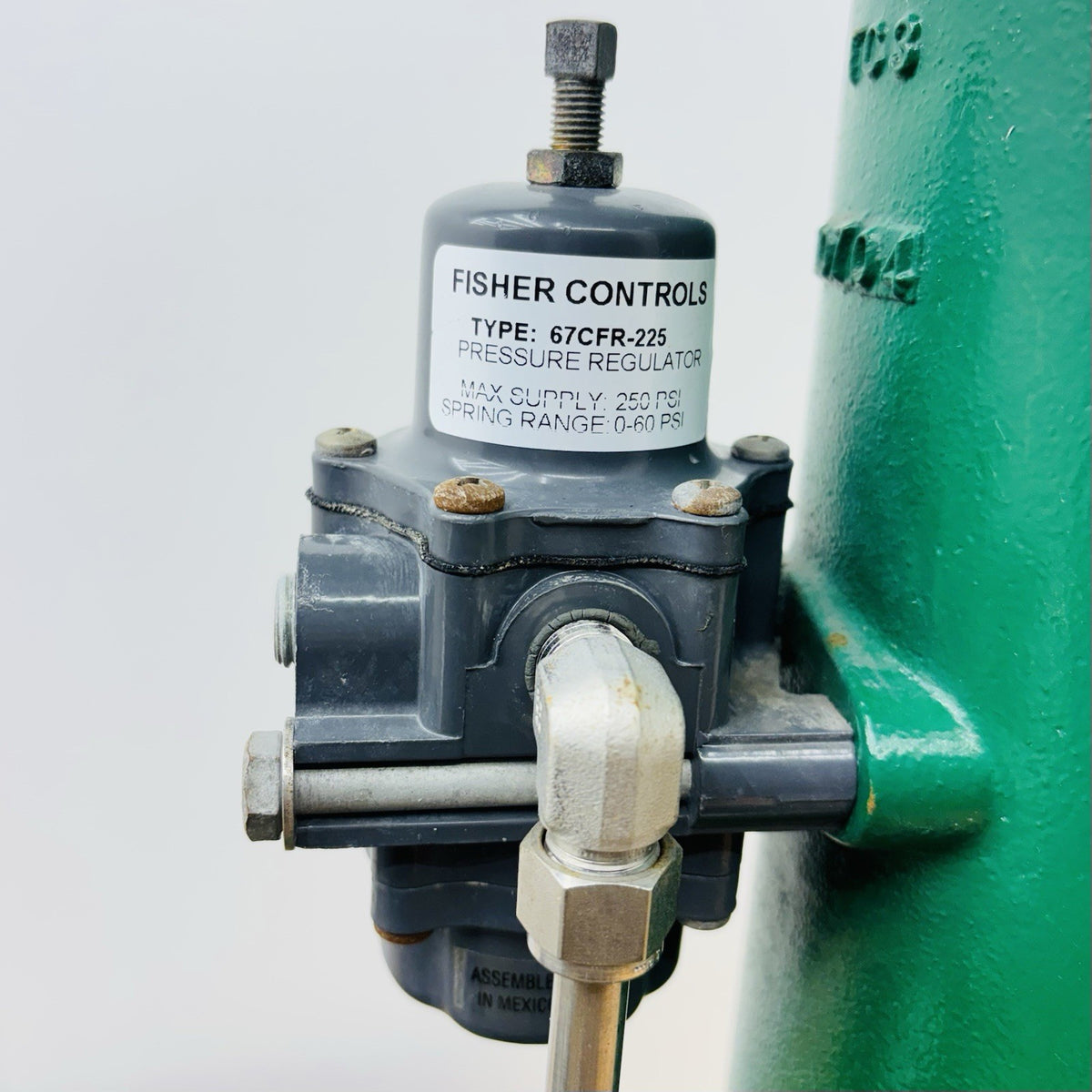 Fisher V150 data tag