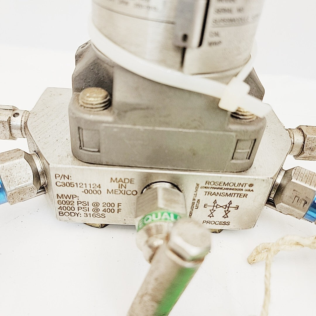 Rosemount 3051S2CD4A2A11A2EK6M8 Pressure Transmitter