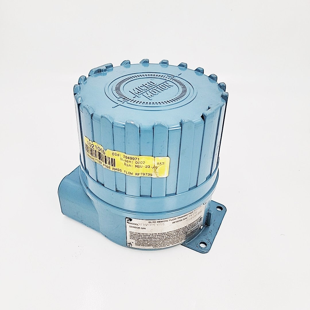 Micro Motion RFT9739E1SCA Elite Remote Flow Transmitter