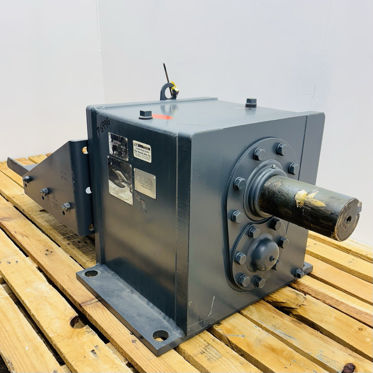 Falk 2080FZK3A gear drive on motor scoop base
