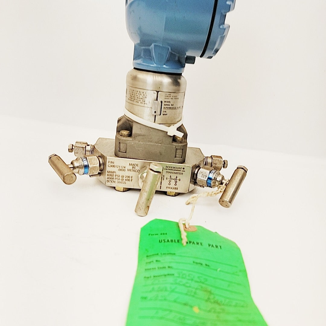 Rosemount 3051S2CD4A2A11A2EK6M8 Pressure Transmitter