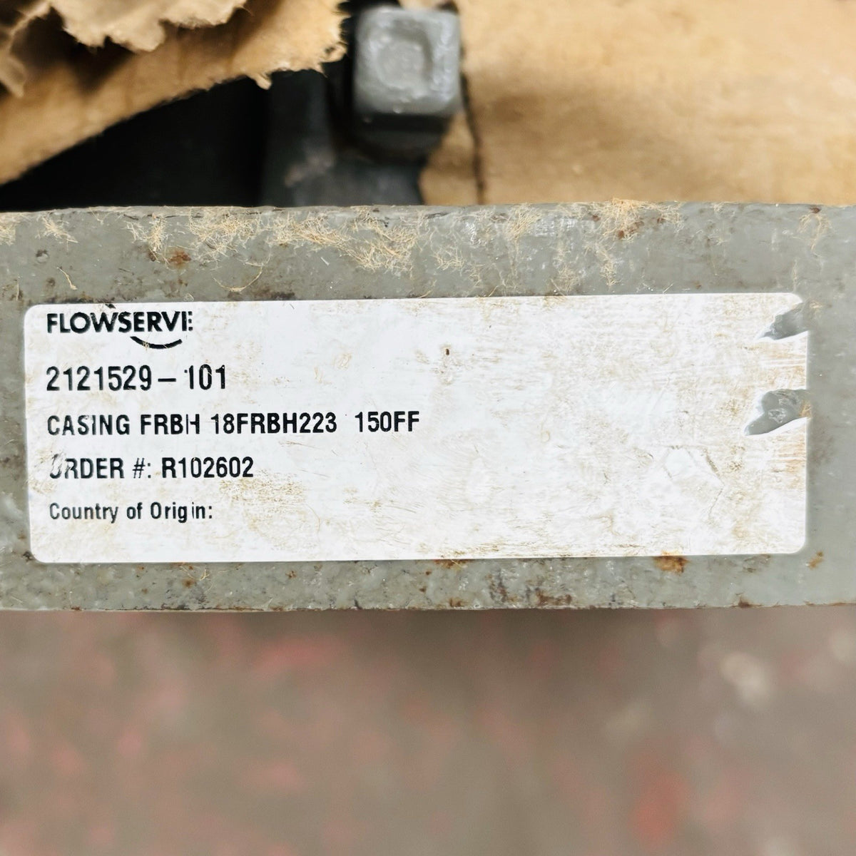 Worthington 18FRBH-223 18x18 nameplate