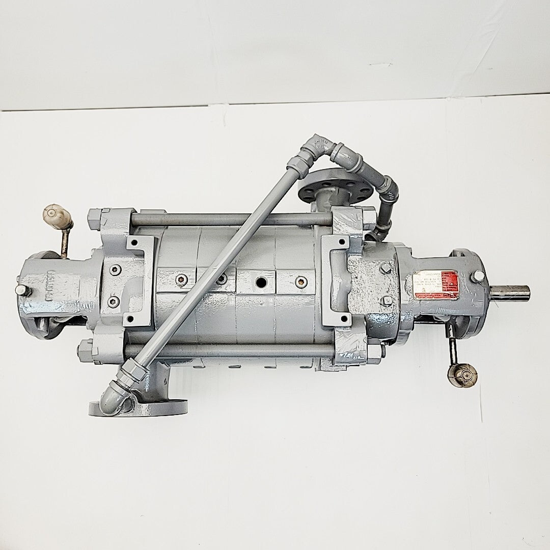 Flowserve WDR nameplate and serial number 0407-3450