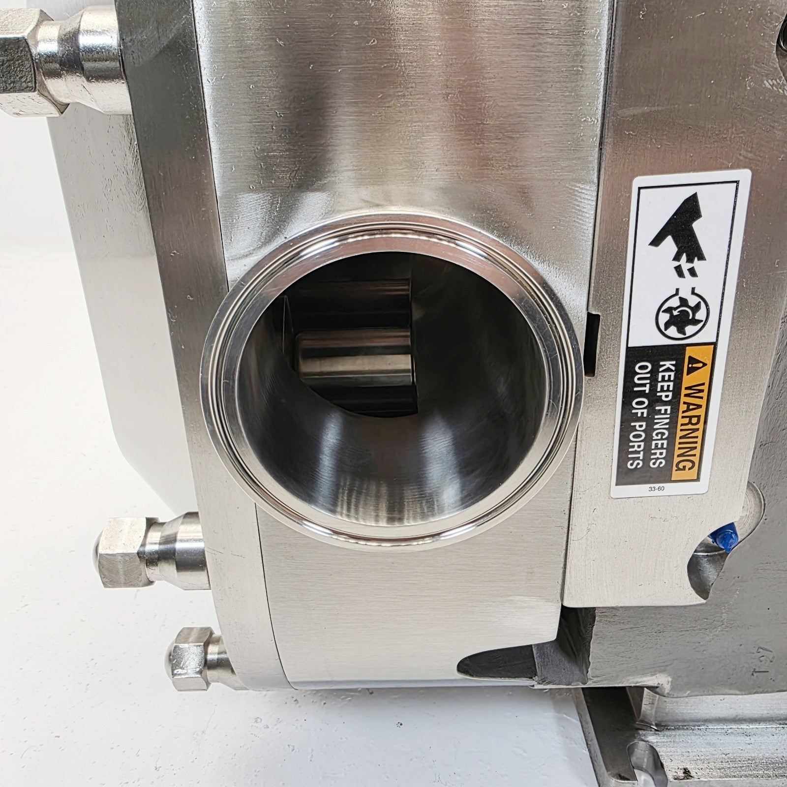 Waukesha Cherry-Burrell 180 U2 3x3 pump shaft detail