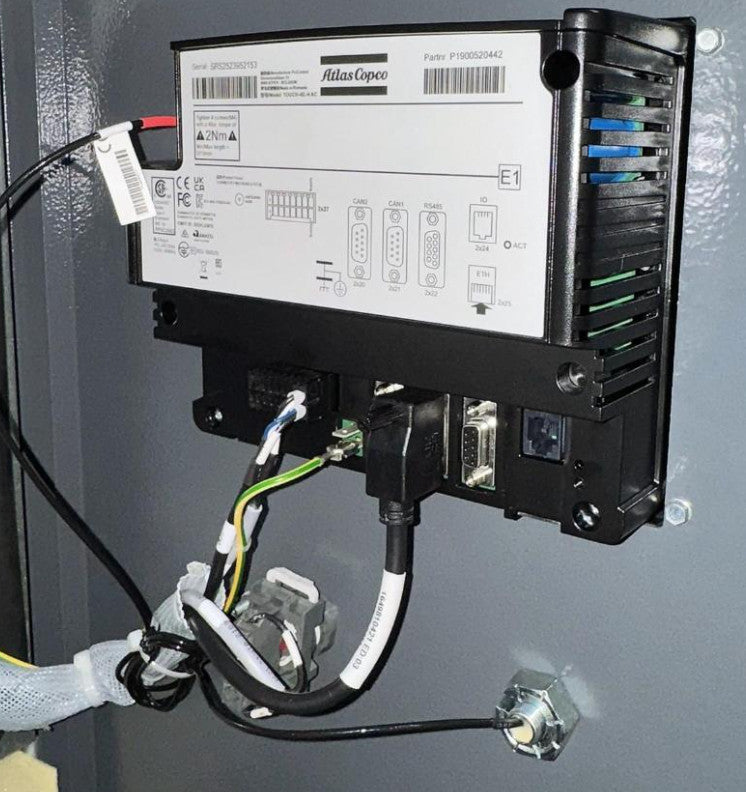 Atlas Copco GA37VSDs FF data tag