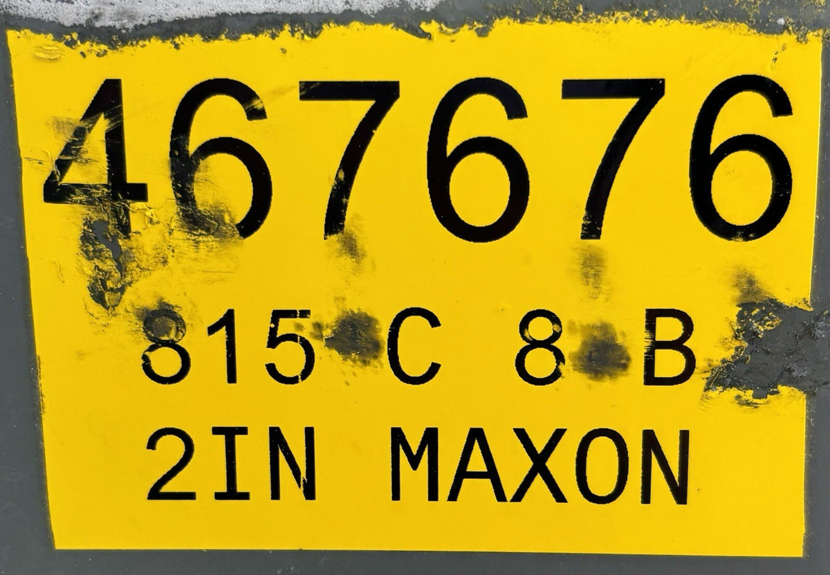 Maxon 2" 5000 S 1 2 in data tag