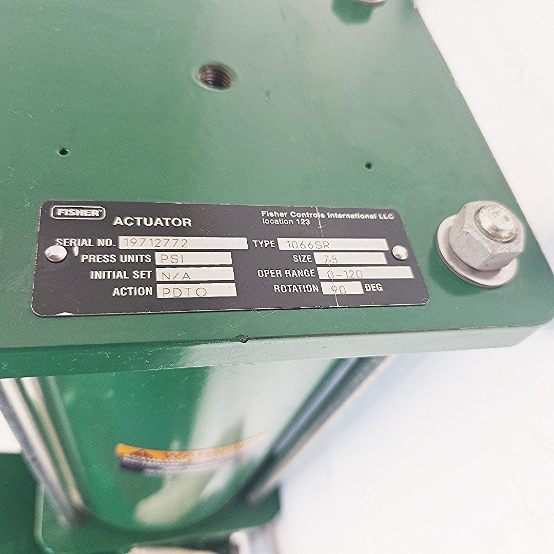 Fisher 1066SR Size 75 Pneumatic Actuator