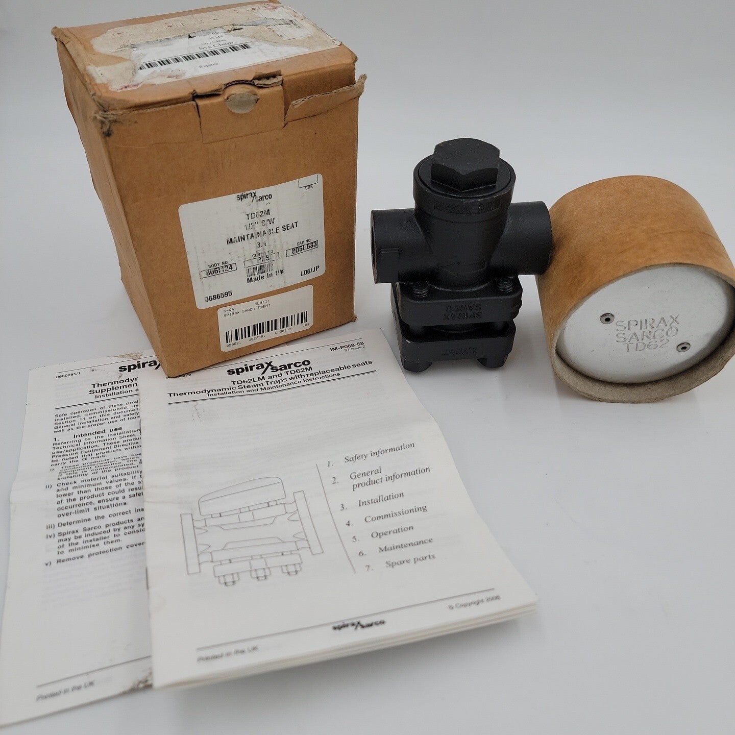 Spirax Sarco TD62M 1/2" ANSI 600