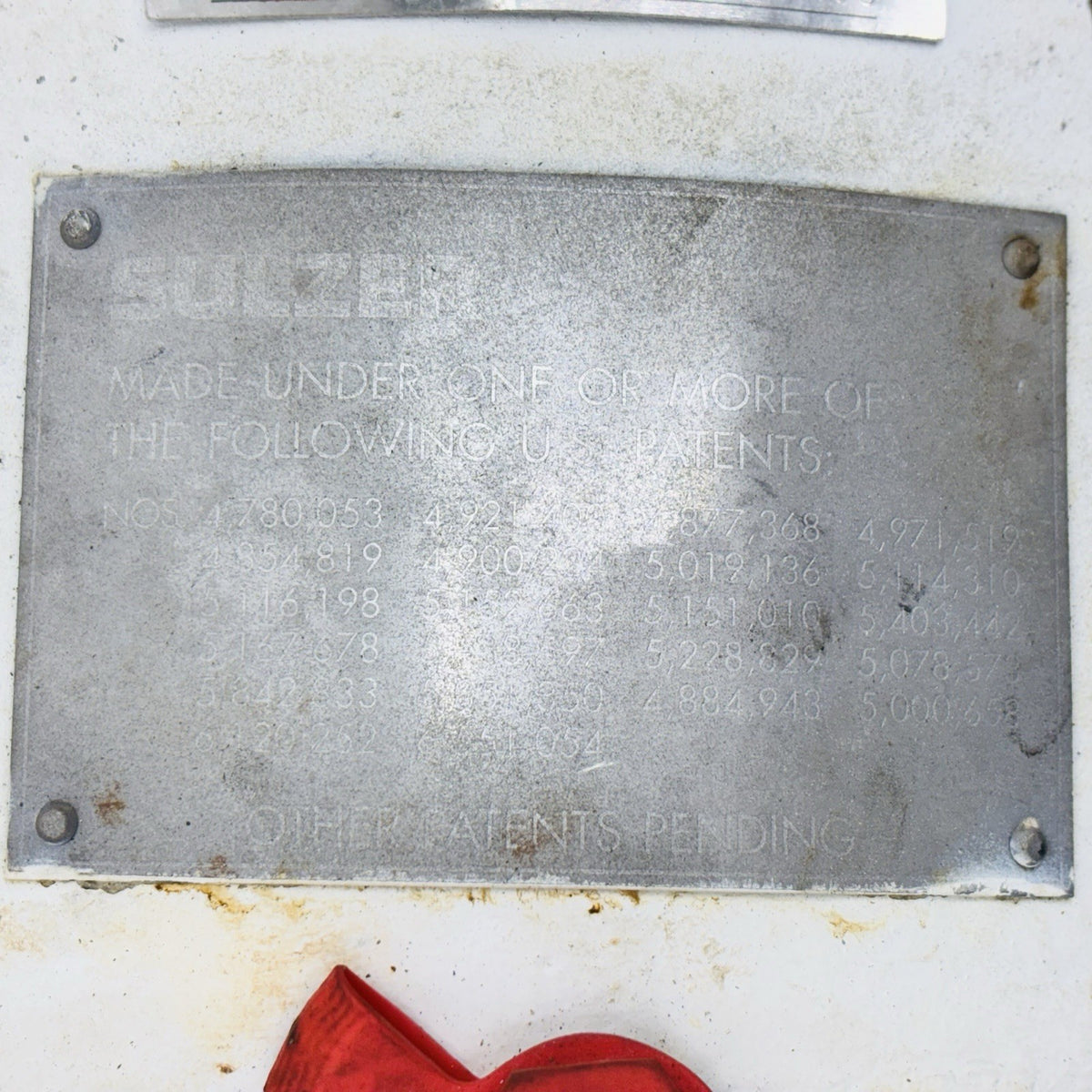 Sulzer MCE 12-3 data tag