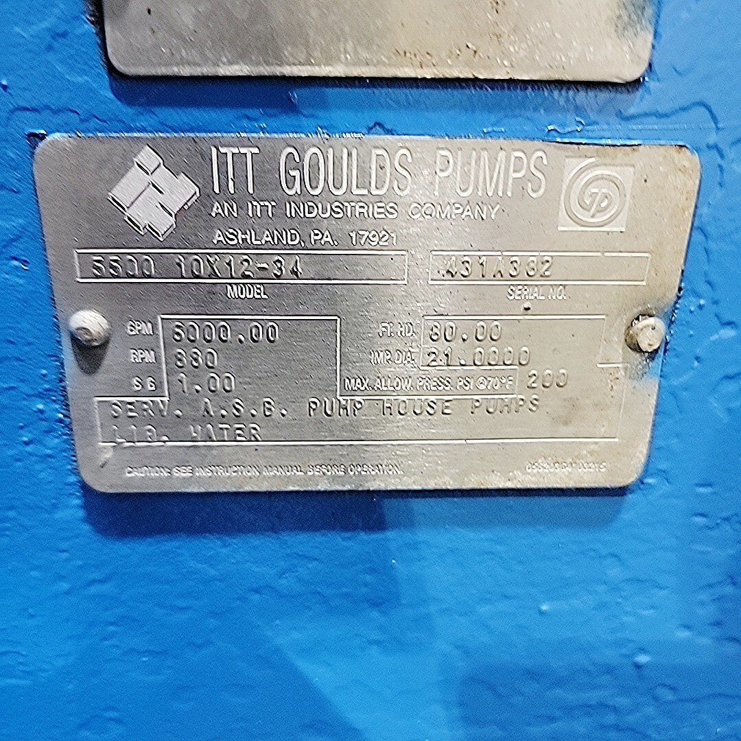 Goulds 5500 10x12-34 view 9