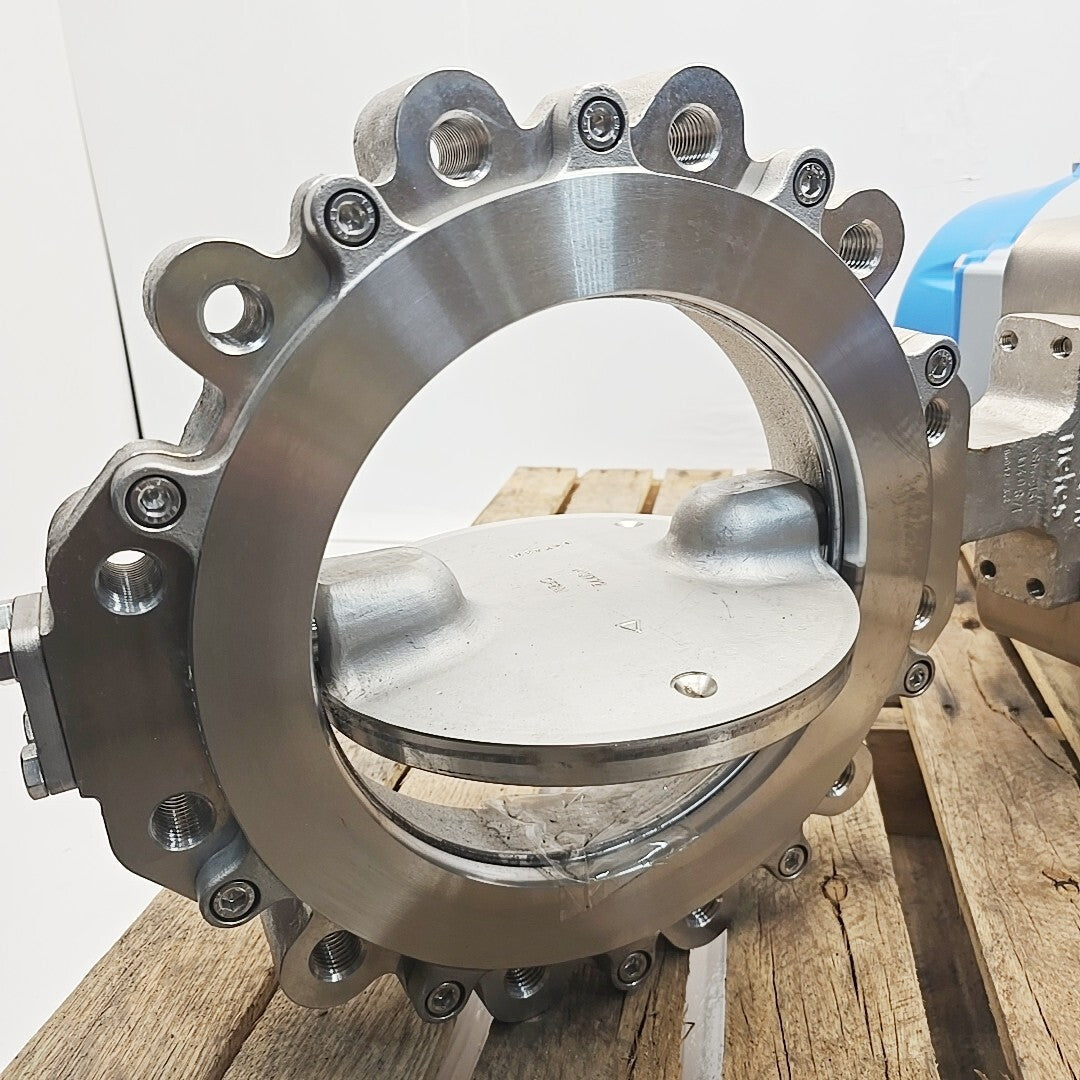 Neles Jamesbury 10" LG5CBA10AACATV CL-150 Actuated Butterfly Valve CF8M