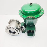 Fisher 6" V150 Vee-Ball Control Valve CL-150 With 2052 Size 2 Pneumatic Actuator