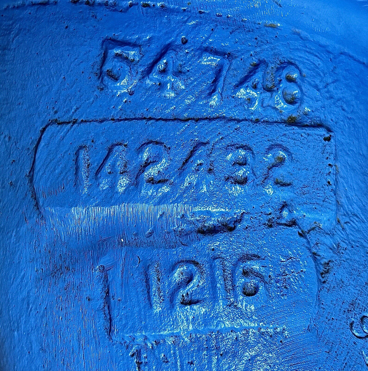 Goulds 3196 MTX 4x6-10 nameplate