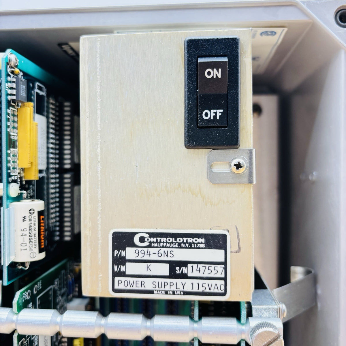 Controlotron 994MN4GS-3 data tag