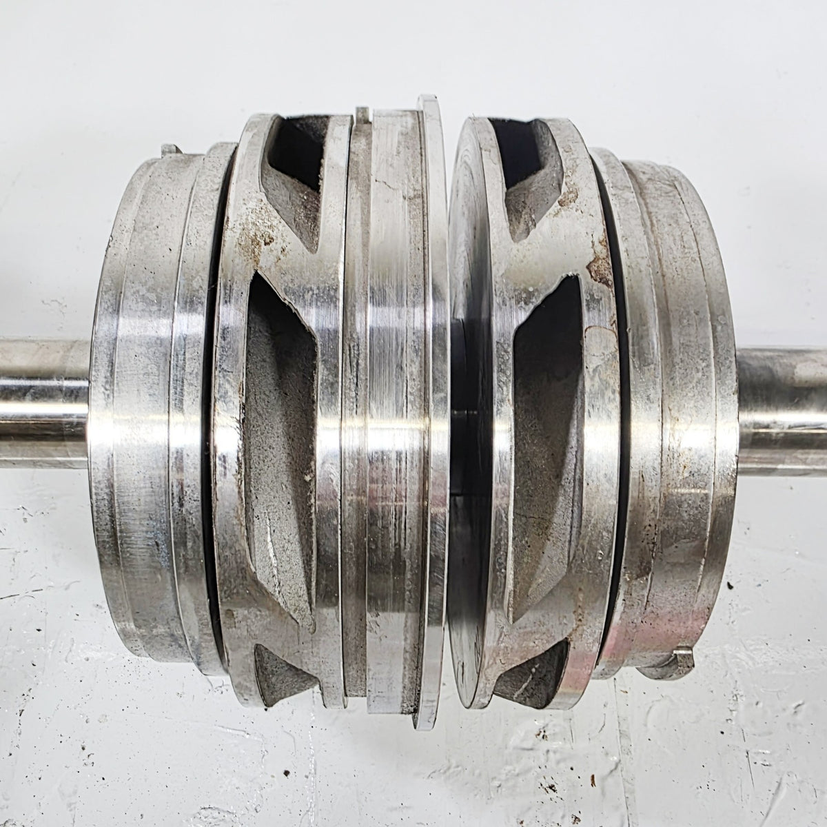 Goulds 3316M 7.5 in closed impeller detail