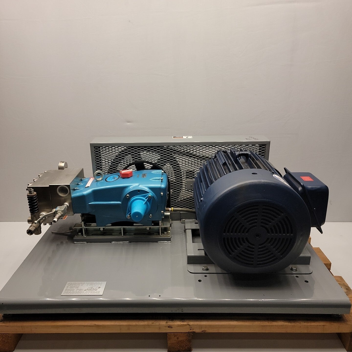 Cat Pump 3801k.CO2 With 15 HP Marathon Motor
