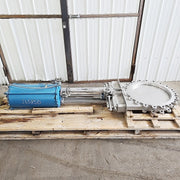 DeZURIK KGC-ES 24 in knife gate valve overall product shot