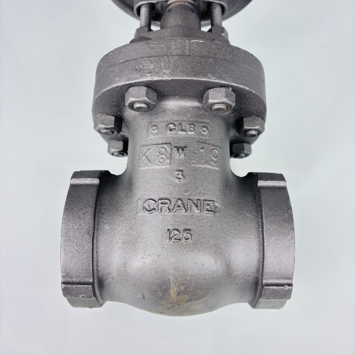Crane 460 Gate Valve equipment nameplate