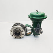 Fisher V300 4" V300 Control Valve CG8M With 1052 Size 33 Pneumatic Actuator