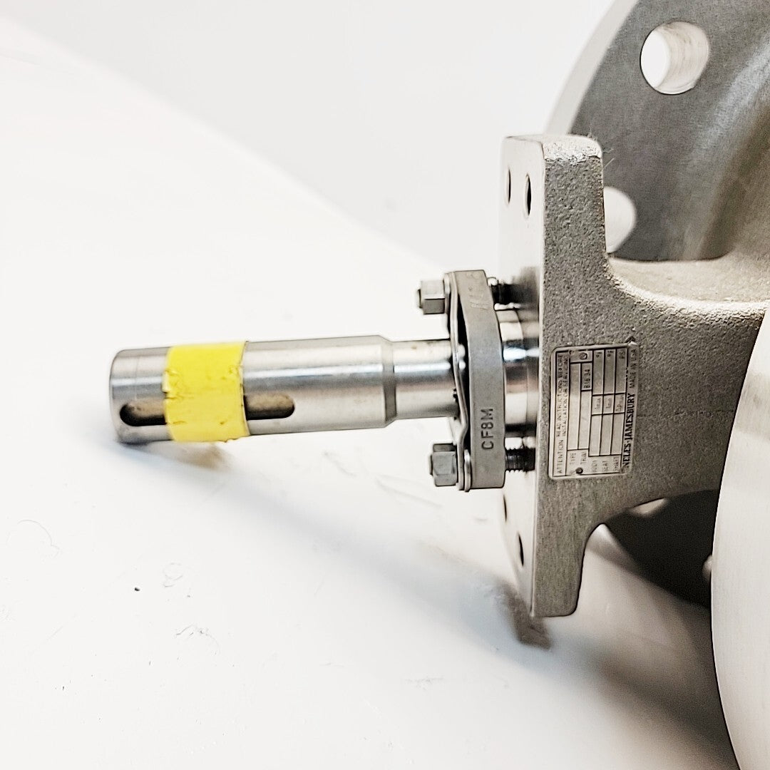 Neles Jamesbury 10 in CL300 valve side profile