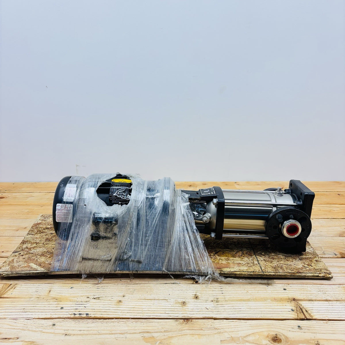 Grundfos CRN5-7 Multistage Pump equipment nameplate