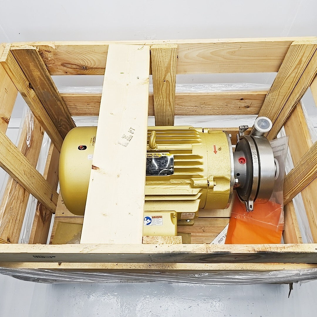 Waukesha Cherry-Burrell S2092 3x4 Centrifugal Pump 316LSS 40 HP 3530 RPM