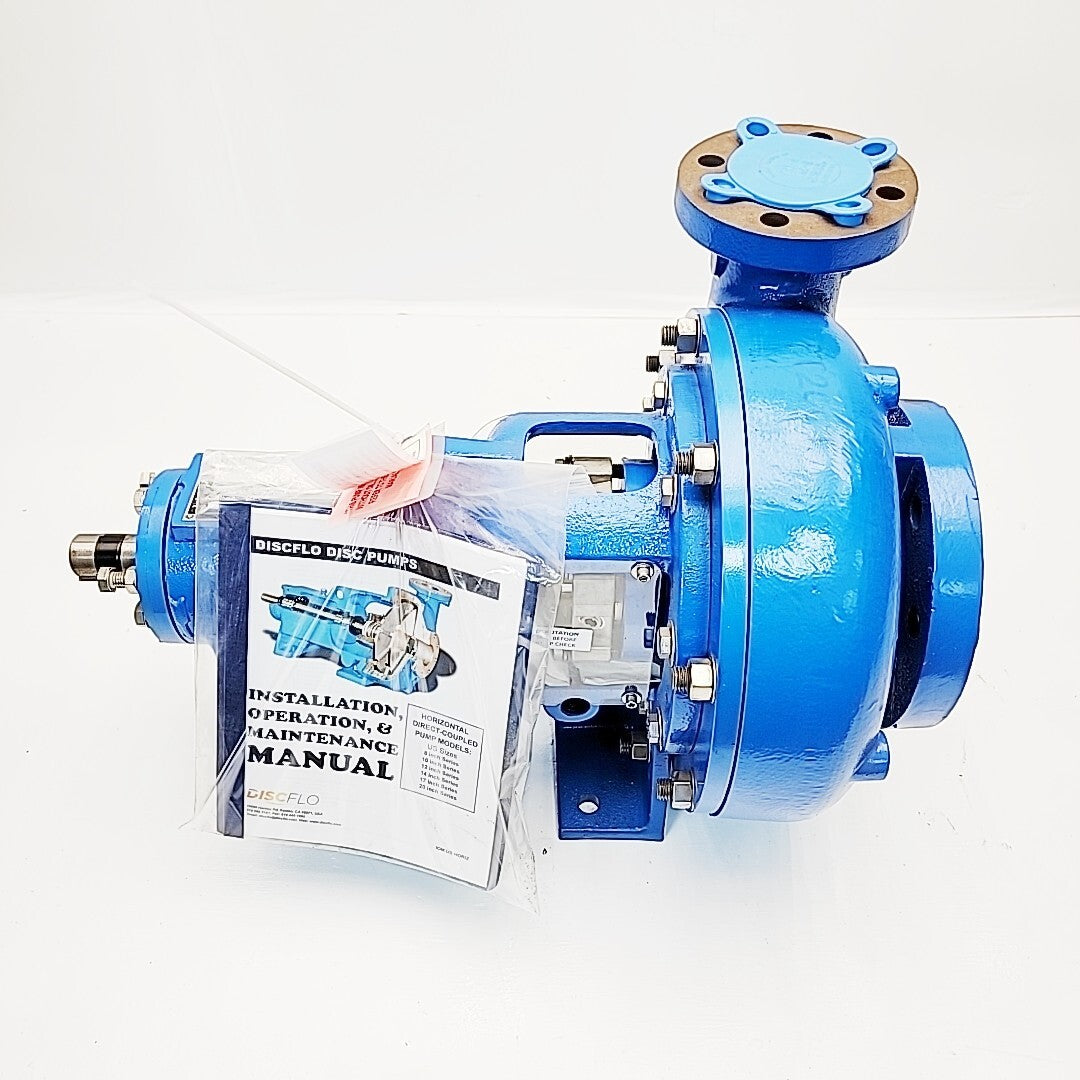 Discflo 402-12 2x3 pump full view