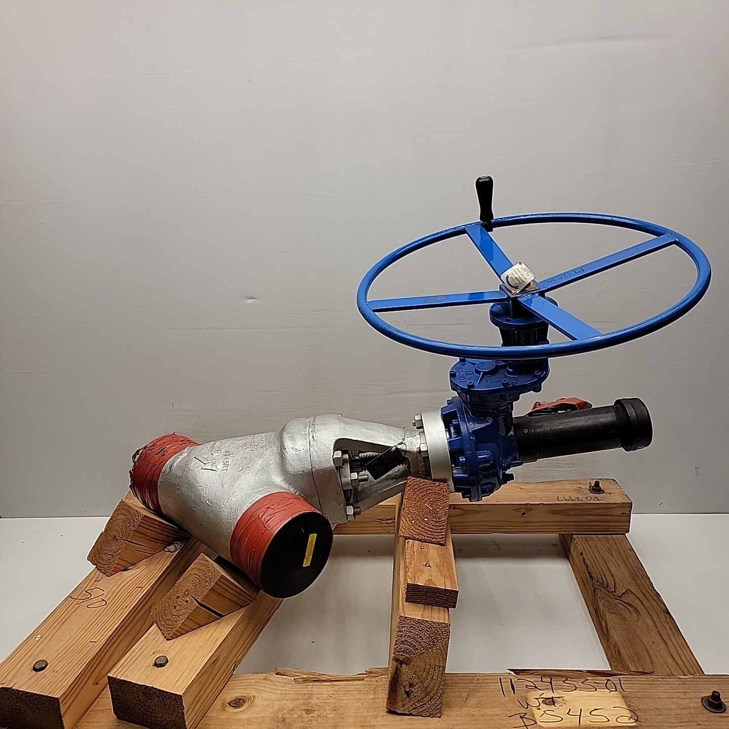 Flowserve V1-1S 4 inch valve overall view