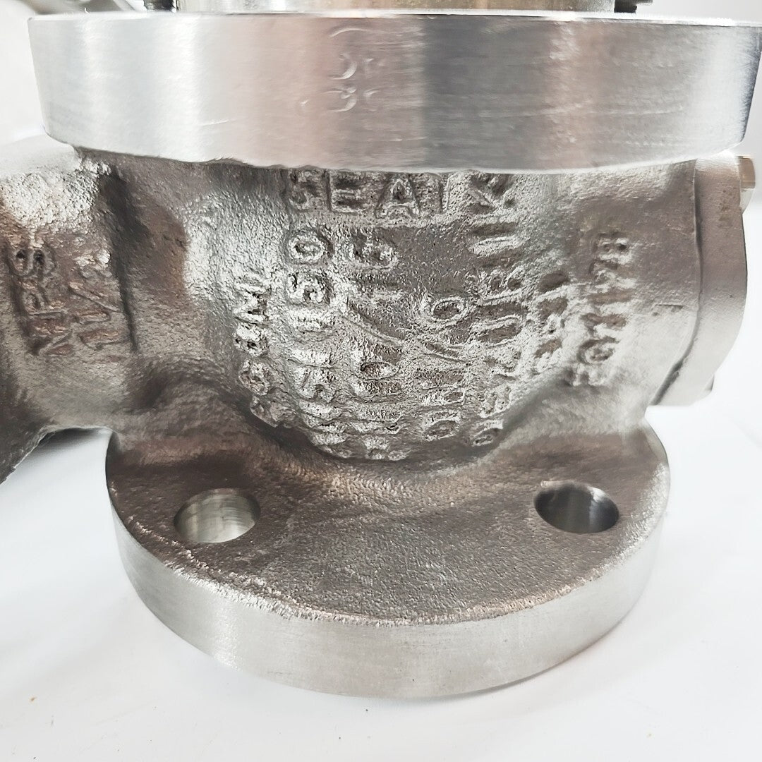 Dezurik 9724742R001 1-1/2" data plate