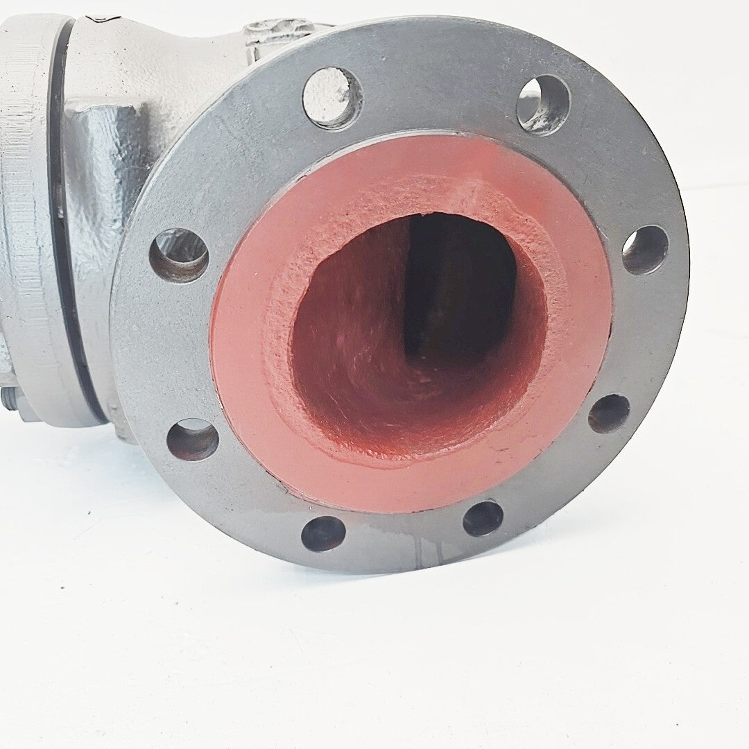 Fisher 4" ET CL-150 Control Valve WCB With 667 Size 45 Pneumatic Actuator