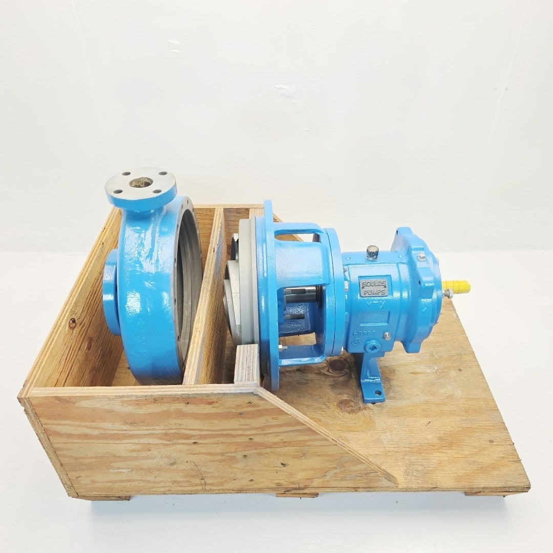 Goulds 3196 MTX 2x3-13 pump assembly overview