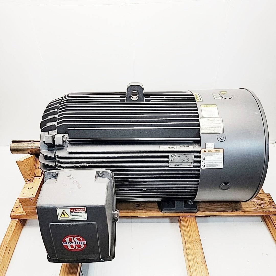 US Motors 6315-J/C3 200 HP TEFC motor overall view