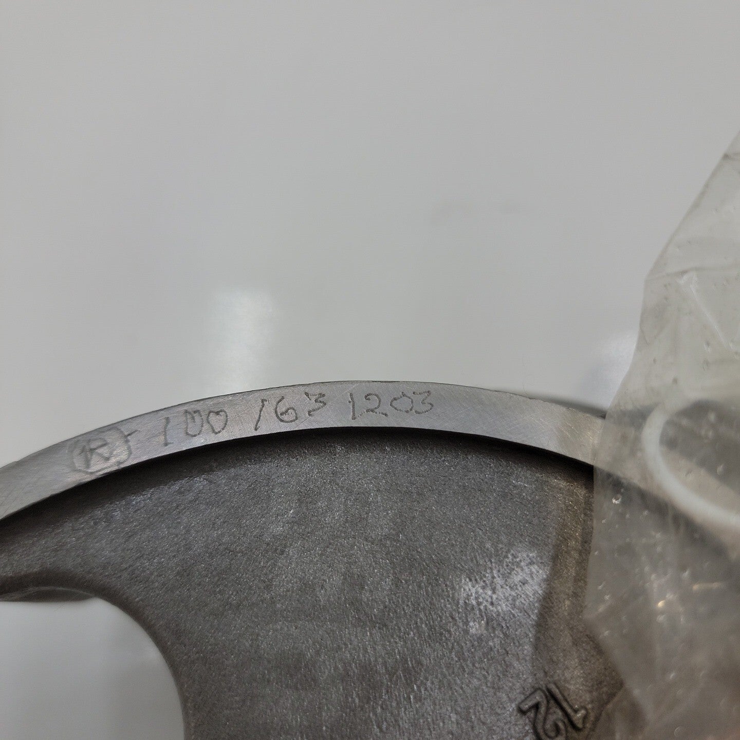 Goulds Pump 3x4-8 MTX Impeller 4 Vane 8.25" 100-163-1203 316SS
