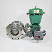 Fisher V150 SER B 8" control valve assembly overview