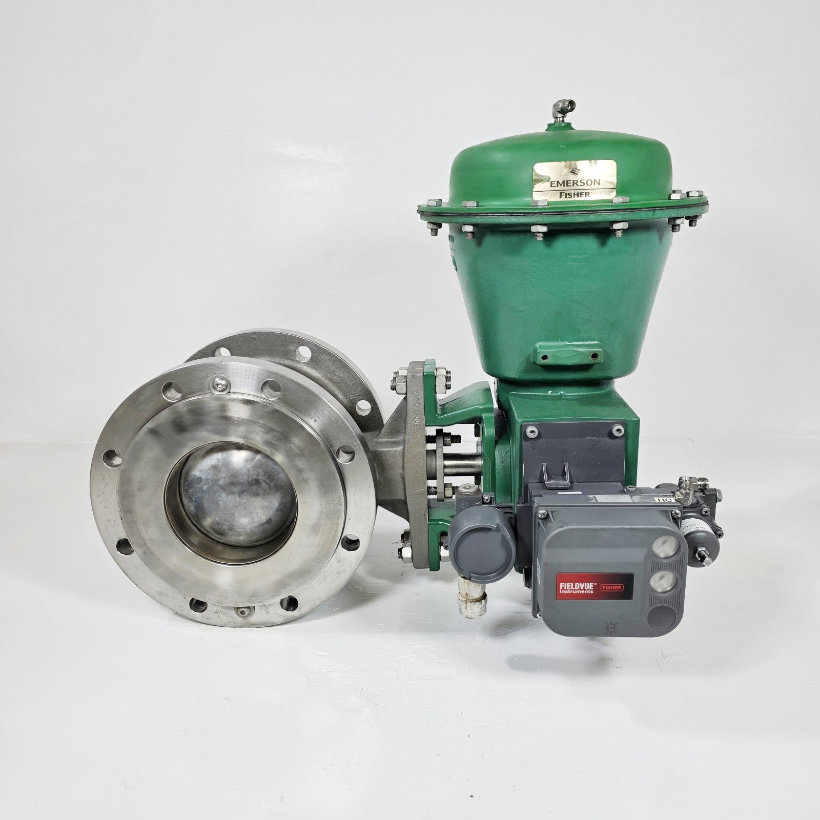 Fisher V150 SER B 8" control valve assembly overview