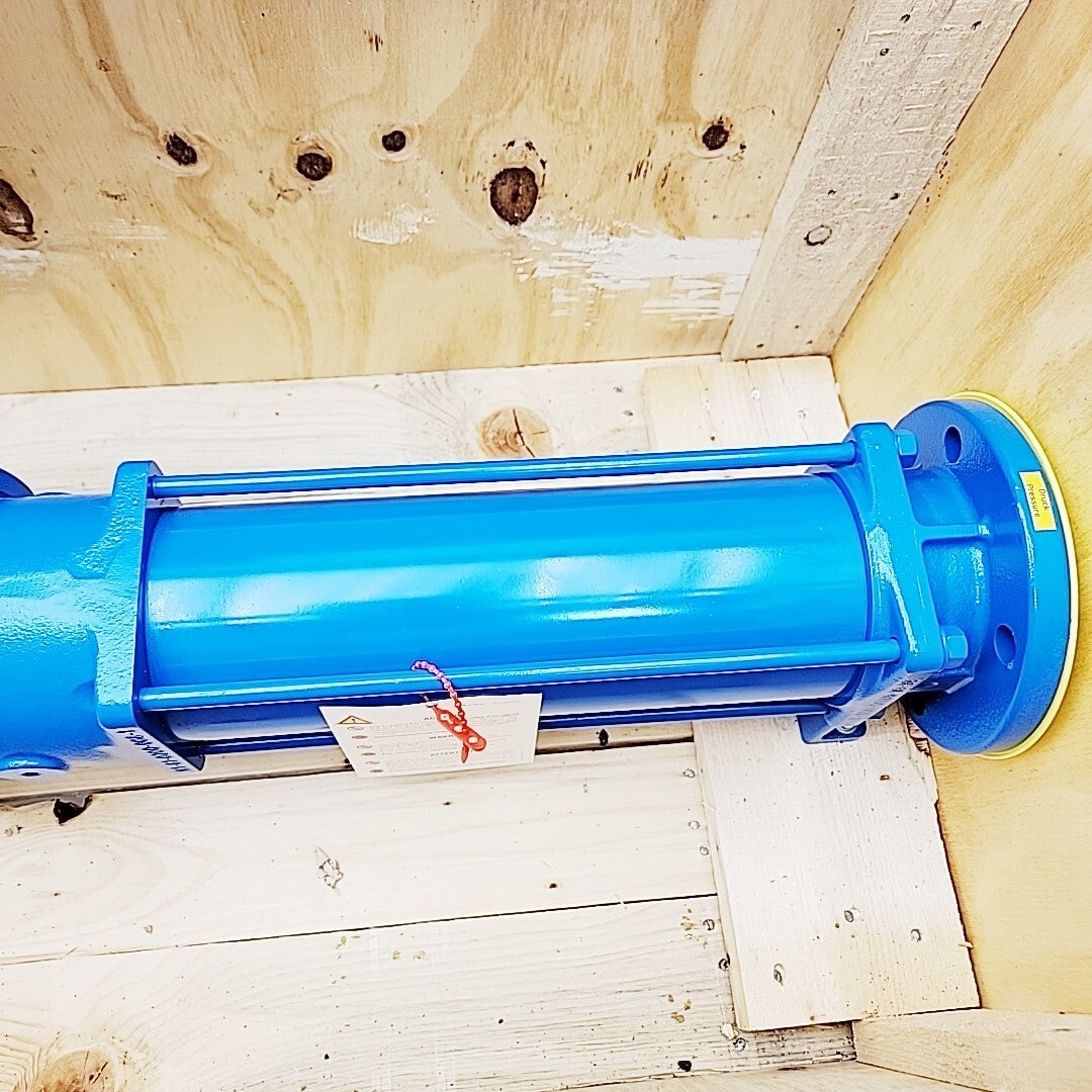 Allweiler AEB-1-L-0381 3x3 pump rotor/stator detail