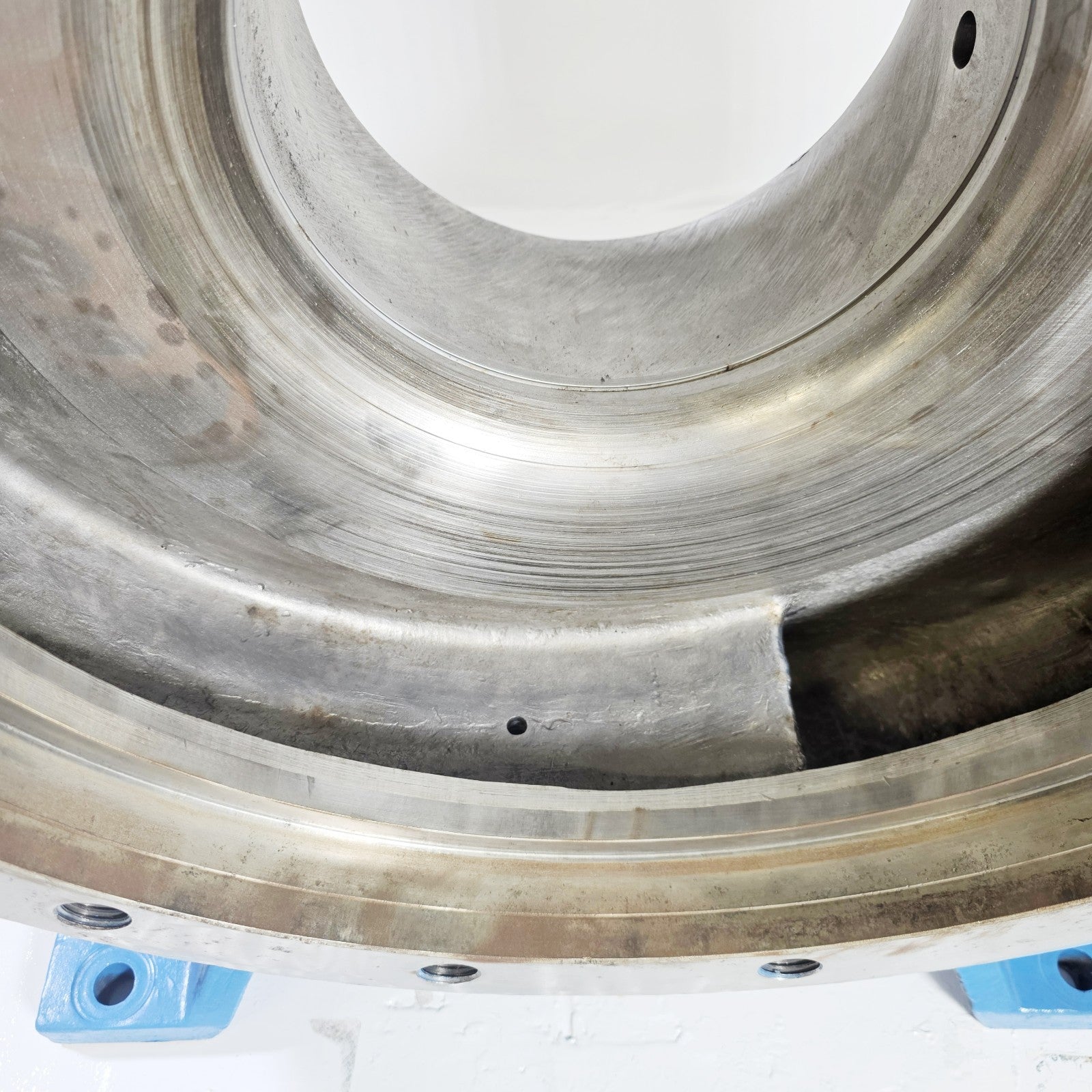 Goulds 3175 8x10-18 impeller and casing interior