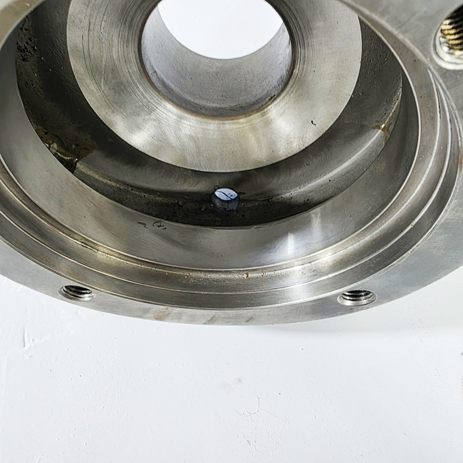 Goulds 3196 STi discharge flange view