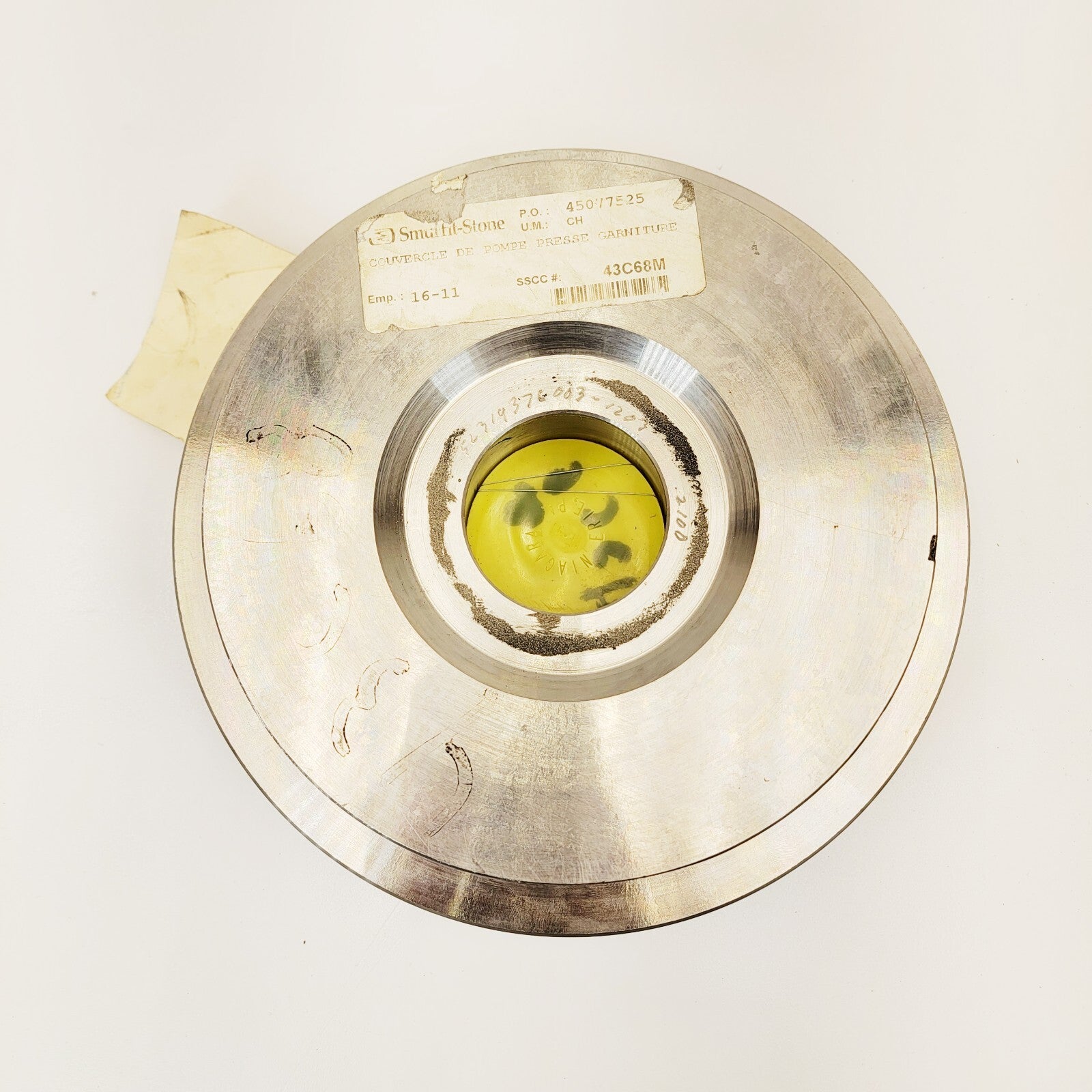 Goulds Pump 8" Stuffing Box Cover 52319376003 316SS