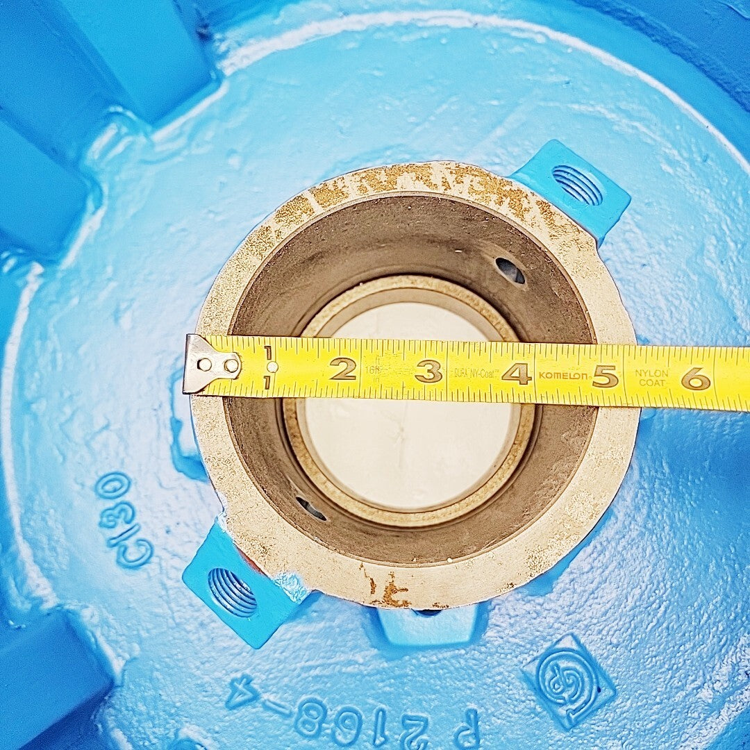 Goulds PWO stuffing box cover mounting face detail