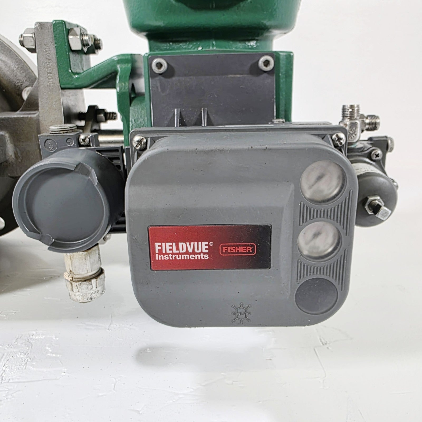 Fisher 2052 Size 2 actuator nameplate