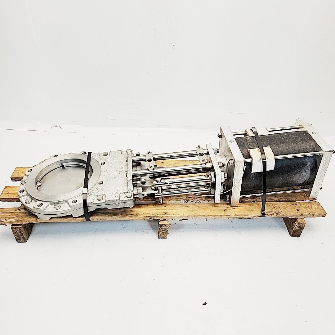 North Port 8" Actuated Knife Gate Valve CG8M