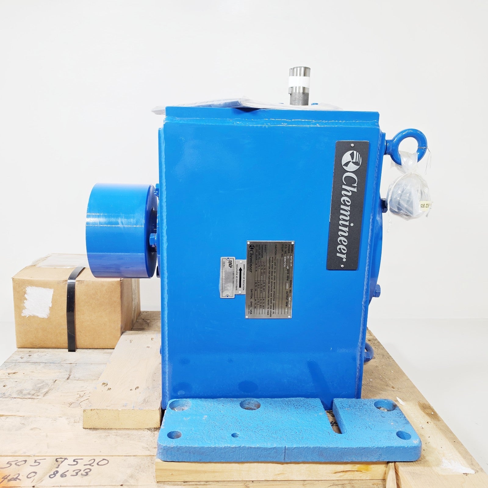 Chemineer 4HTD-15 gear drive overall view