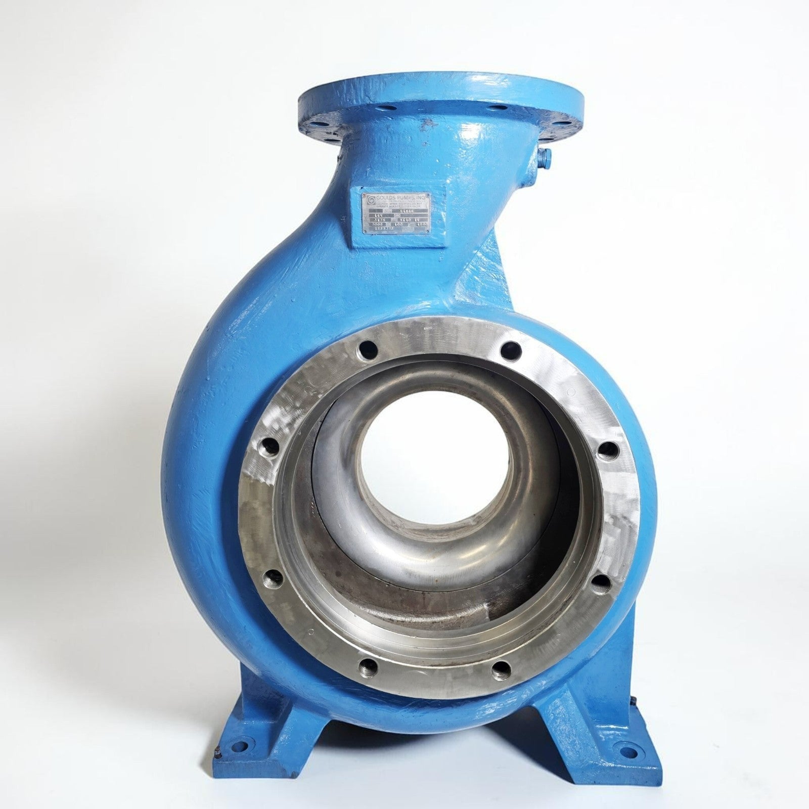 Goulds 3175 8x10-14 suction and discharge flanges