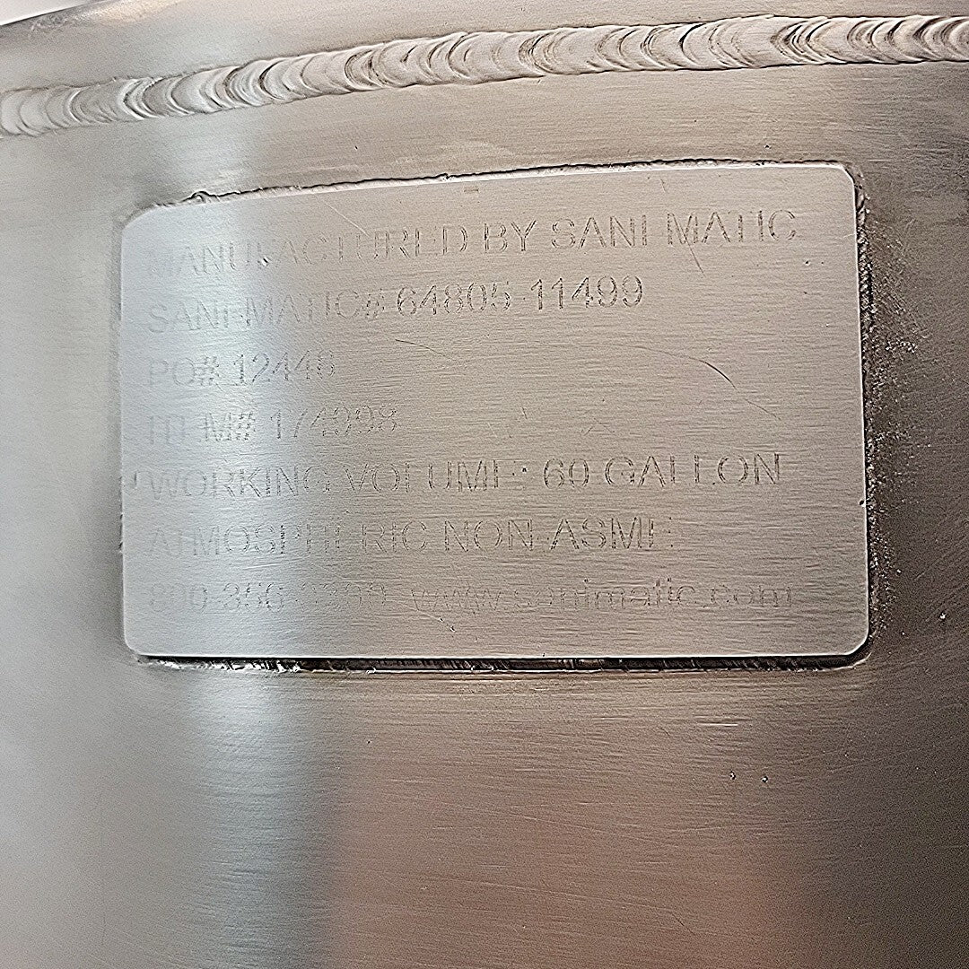 Sani-Matic 64805-11499 60 Gallon view 12