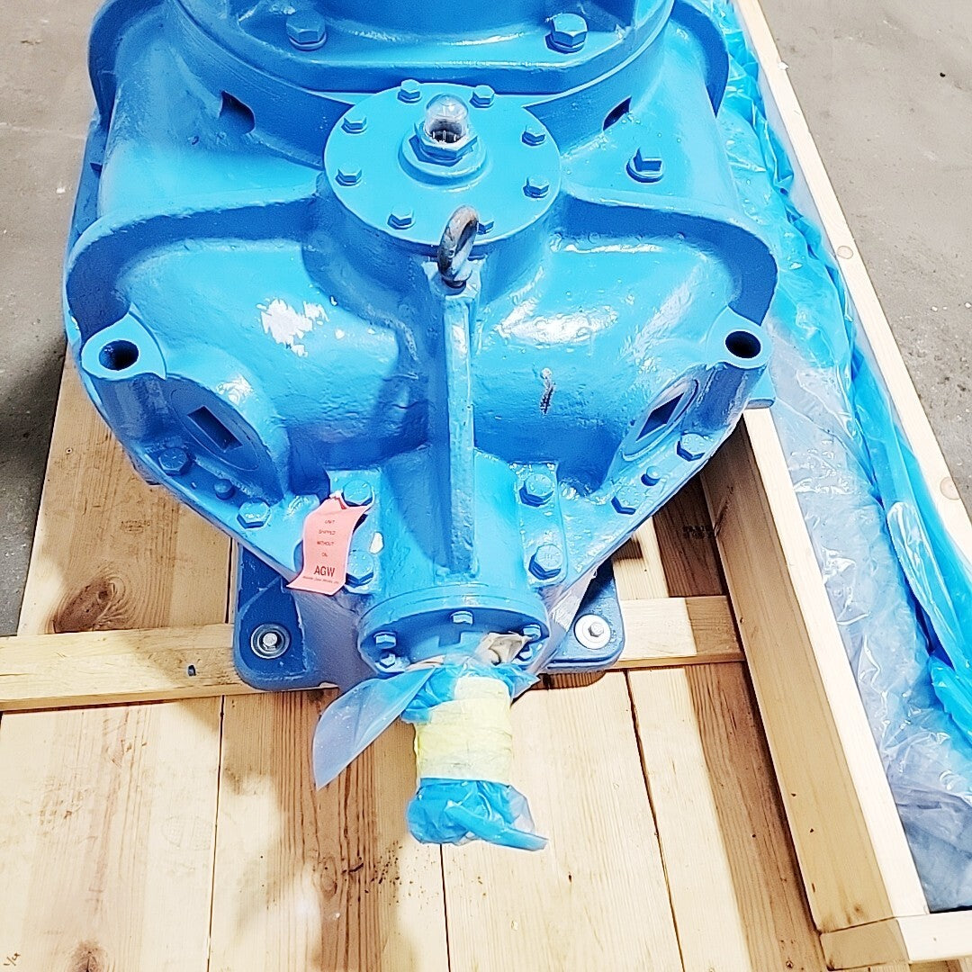 Lightnin 8-26-TECDS-502 output shaft wrapped and secured