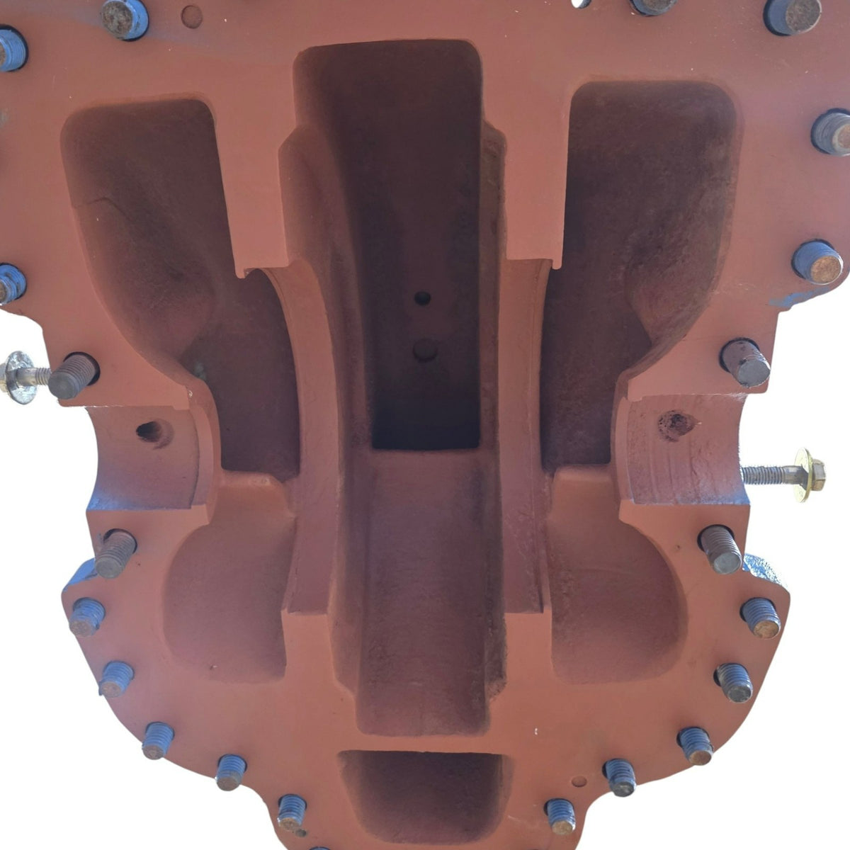 Goulds 3410 suction and discharge flanges