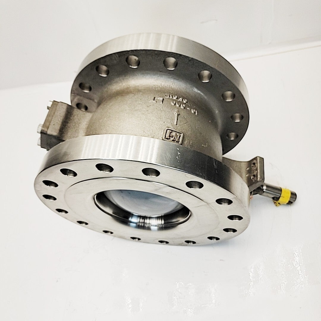 Neles Jamesbury 10 in valve flange face view