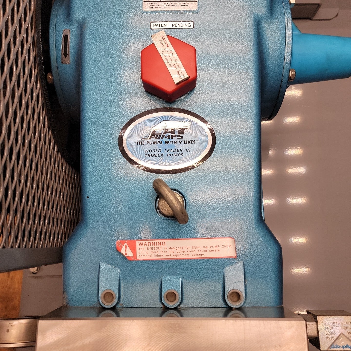 Cat Pump 3801k.CO2 With 15 HP Marathon Motor